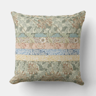 Decorative Art William Morris Nouveau Wallpapers Throw Pillow