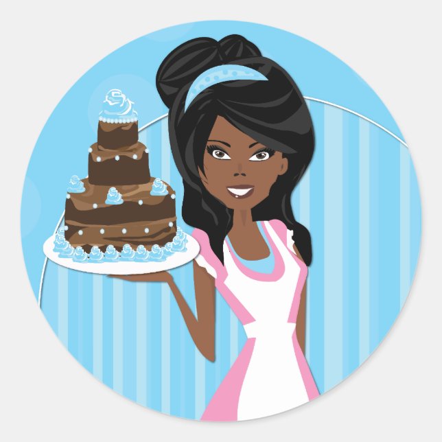 Decorative Baker Stickers (Front)