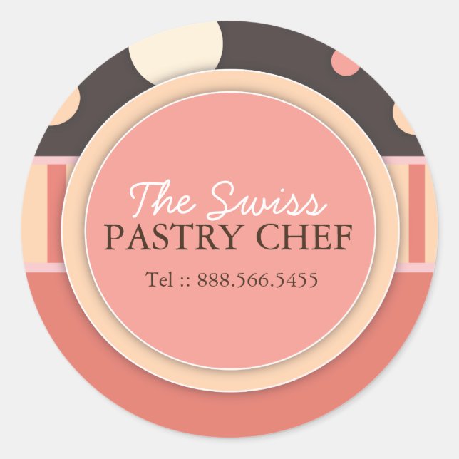 Decorative Bakery Stickers (Front)