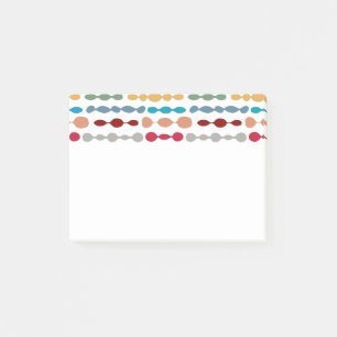 Decorative Barbells Post-it Notes