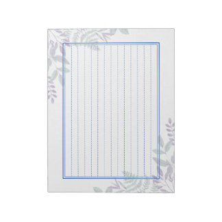 Decorative border paper <blue> 13 lines [bl18] notepad
