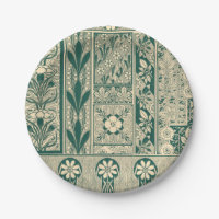 Decorative Botanical Art Nouveau Pattern