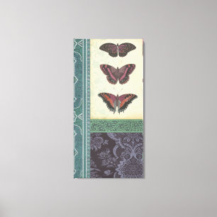 Decorative Butterfly Brocade by Vision Studio Canvas Print