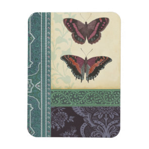 Decorative Butterfly Brocade by Vision Studio Magnet