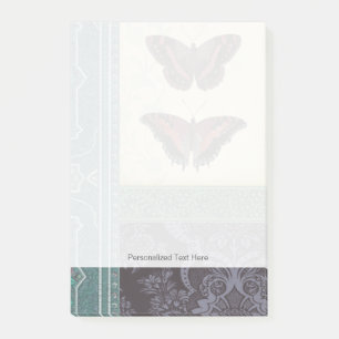 Decorative Butterfly Brocade by Vision Studio Post-it Notes