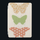 Decorative Butterfly Patterns on Cream Background iPad Mini Cover<br><div class="desc">The cream background of this June Erica Vess piece allows the colours of the butterfly patterns to leap off the print. If you love modern art,  or just love butterflies,  this is the piece for you!</div>
