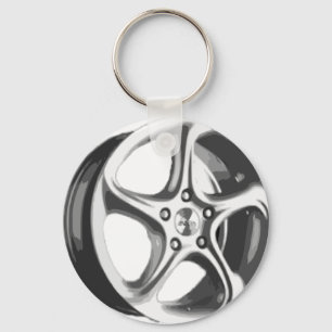 Decorative Car Rim Keychain