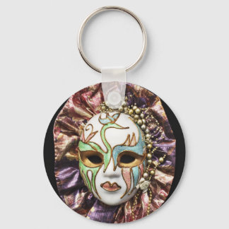 Decorative Carnival Mask Keychain