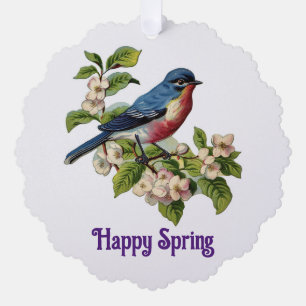 Décorative Carte d'ornement papier de printemps