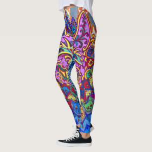 Decorative Cats by Louis Wain Leggings