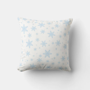 Decorative Christmas Snowflake Throw Pillow