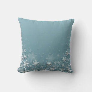 Decorative Christmas Snowflake Throw Pillow