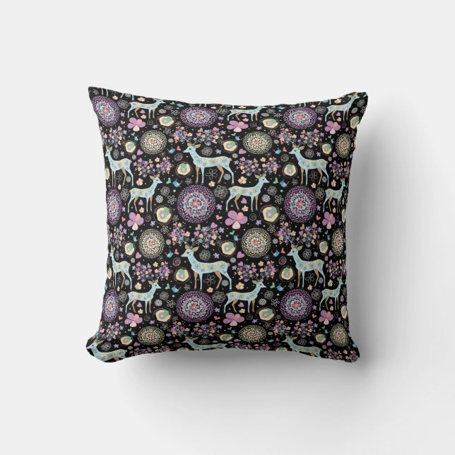 Decorative Christmas Throw Pillow (Front)