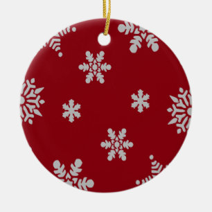 Decorative Christmas Tree Ornaments Snowflake