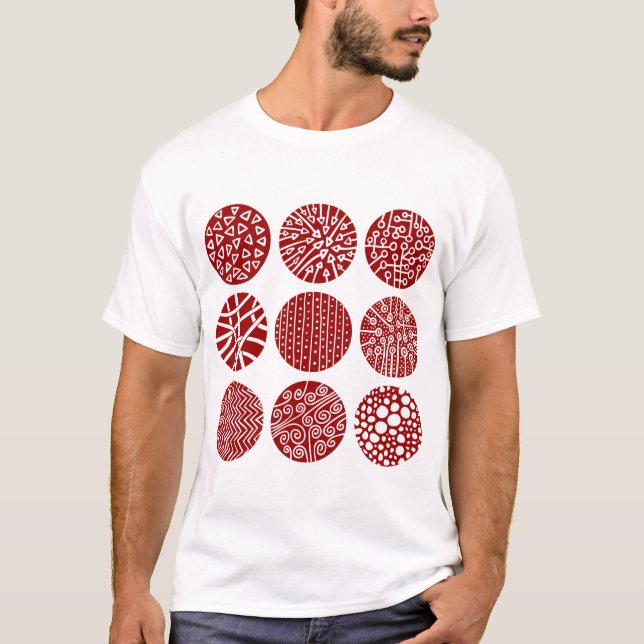 Decorative Circles T-Shirt (Front)
