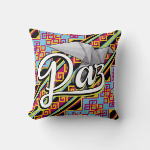 Decorative Cojín Peace Andean Style Throw Pillow