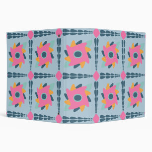 Decorative colourful tile binder