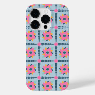 Decorative colourful tile Case-Mate iPhone 14 pro case