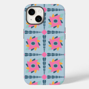 Decorative colourful tile Case-Mate iPhone 14 case
