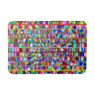Decorative Colours Bath Mat