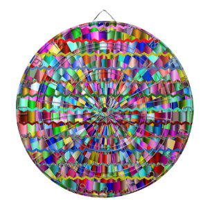 Decorative Colours Dartboard
