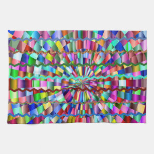 Decorative Colours Kitchen Towel