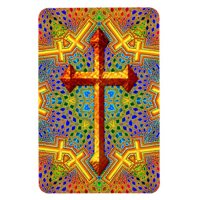 Decorative Cross Flexible Magnet (Vertical)
