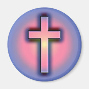 DECORATIVE CROSS MAGNET