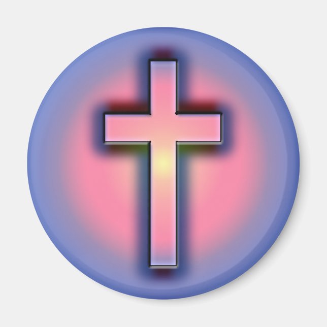 DECORATIVE CROSS MAGNET (Front)