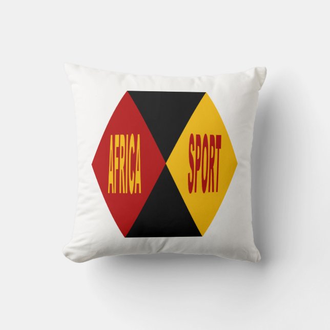 Decorative cushion AFRICA SORT (Front)