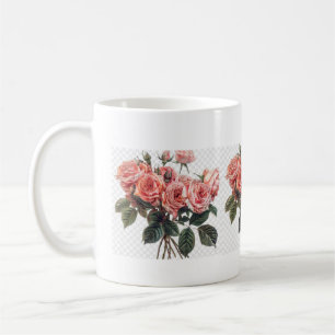 Decorative Cushion Bouquet of Pink Roses – Eleganc Coffee Mug