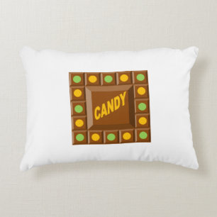 Decorative cushion for children CHOCOLAT CANDY
