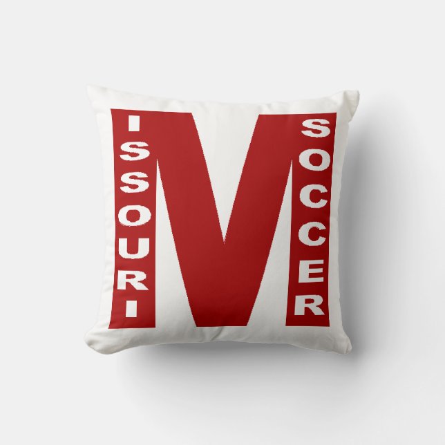 Decorative cushion MISSOURI SOCCER (Front)