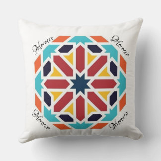 Decorative cushion The art of zellige