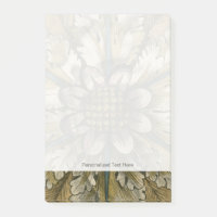 Decorative Demask Rosette on Grey Background