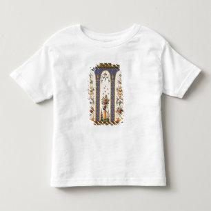 Decorative design for a garden arbour or loggia toddler t-shirt