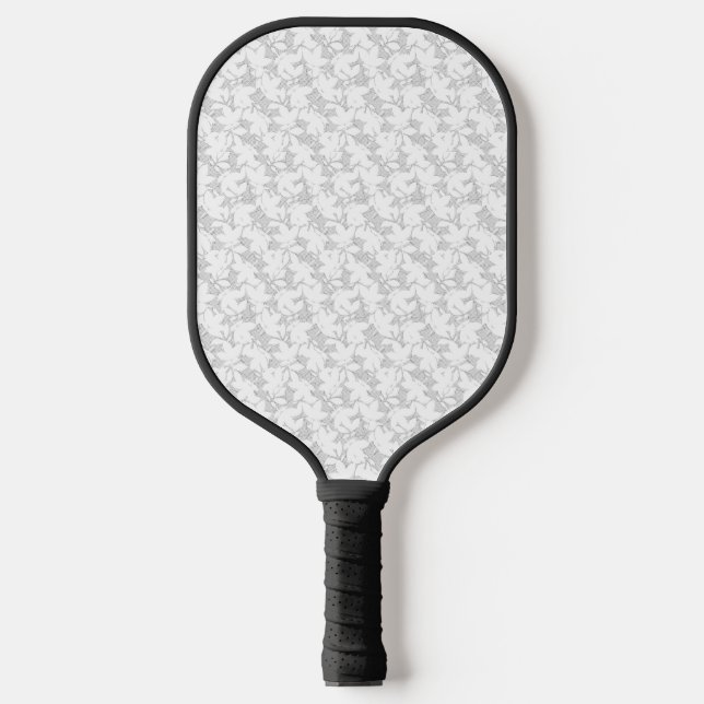 decorative Design Nineteen Pickleball Paddle (Front)