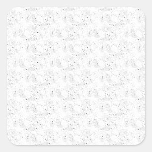 decorative Design Two Square Sticker