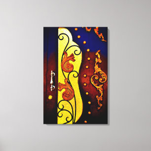 Decorative Door Canvas Print