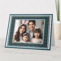 Decorative Easter Eggs Chic Colourful Framed Photo