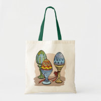 Decorative Eggs Tote Bag