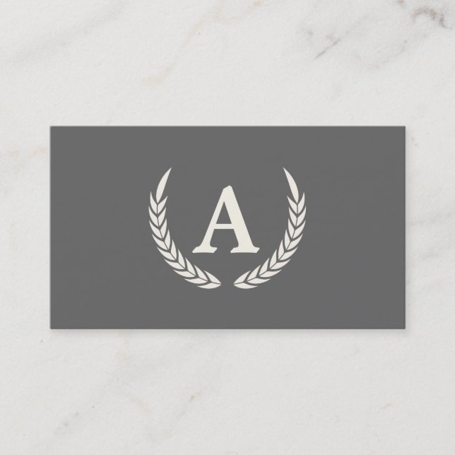 Decorative Elements Business Card (Front)