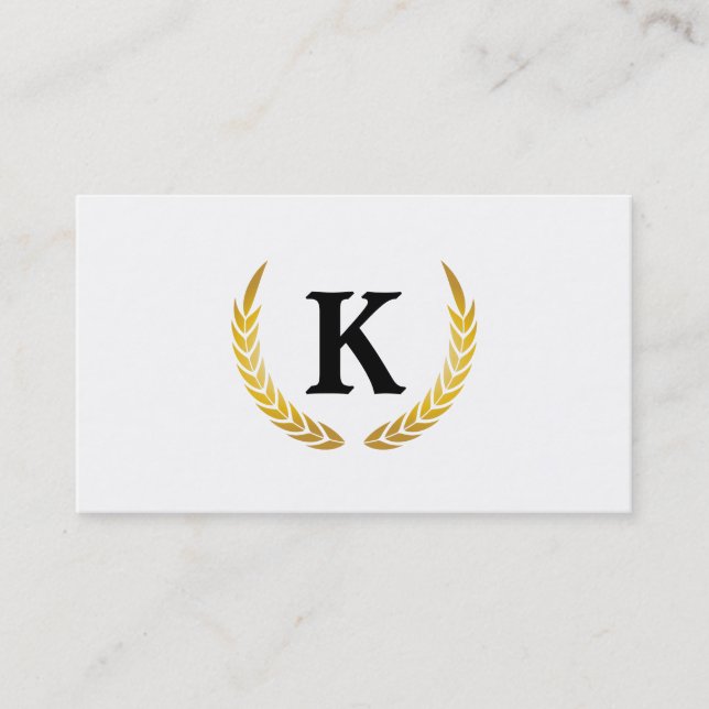 Decorative Elements Business Card (Front)