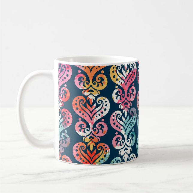 Decorative elements, versatile pattern design. coffee mug (Left)