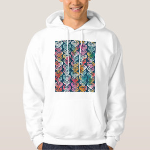 Decorative elements, versatile pattern design. hoodie
