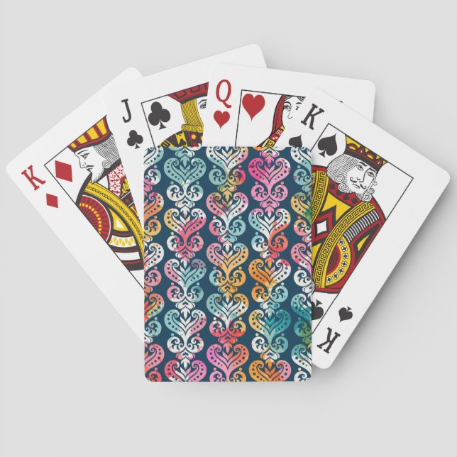 Decorative elements, versatile pattern design. playing cards (Back)