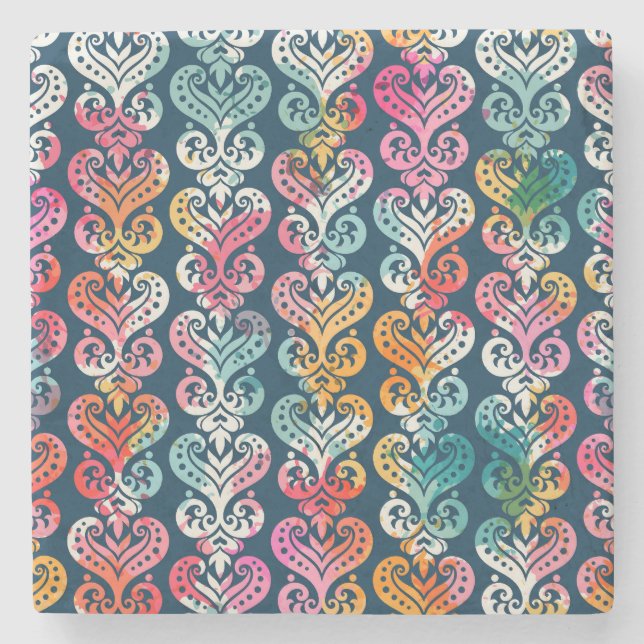 Decorative elements, versatile pattern design. stone coaster (Front)