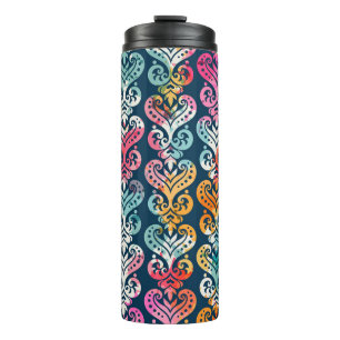 Decorative elements, versatile pattern design. thermal tumbler