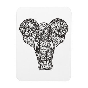 Decorative Elephant Style Magnet