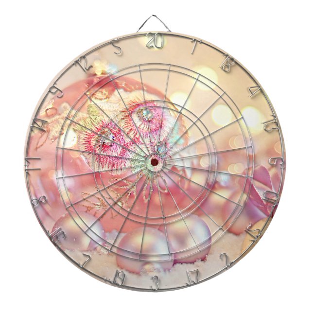 Decorative Embroidery Ornament Dartboard (Front)